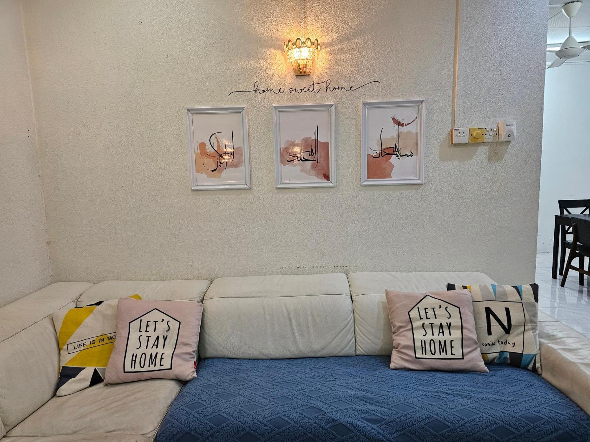 Ruhani Homestay 3 Kb - 4 Bedroom Fully Airconditioned With Wifi & Netflix Kota Bahru Luaran gambar
